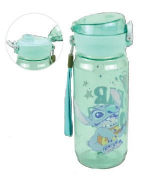 Disney Lilo és Stitch, A csillagkutya Blast műanyag kulacs akasztóval 600 ml