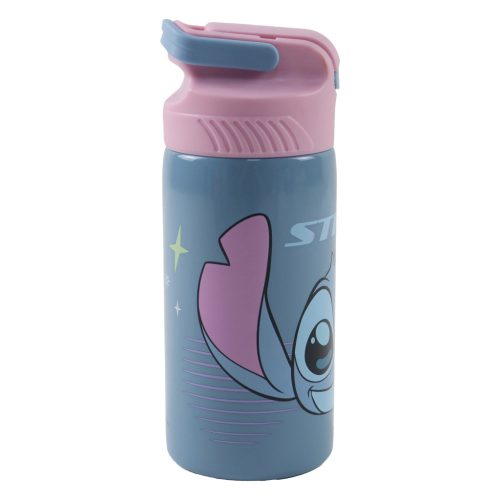 Disney Lilo és Stitch, a csillagkutya Alien 626 alumínium szívószálas kulacs akasztóval 500 ml
