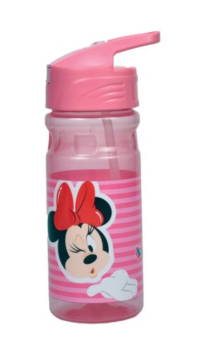 Disney Minnie Wink műanyag szívószálas kulacs 500 ml
