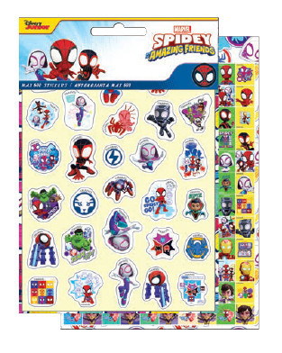 Pókember Spidey 600 darabos matrica szett