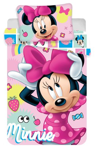 Disney Minnie Tidy gyerek, ovis ágyneműhuzat 100×135 cm, 40×60 cm