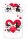 Disney Mickey, Minnie Love ágyneműhuzat 140×200cm, 70×90 cm