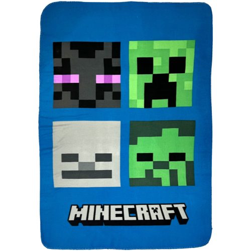 Minecraft Bad Mobs szuper puha polár takaró 100x150cm