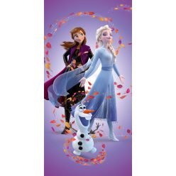   Disney Jégvarázs Leaves Magic fürdőlepedő, strand törölköző 70x140 cm