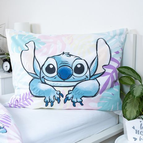 Disney Lilo és Stitch, A csillagkutya Leaves ágyneműhuzat 140×200cm, 70×90 cm