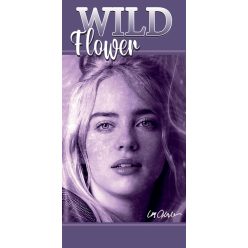   Billie Eilish Wild Flower fürdőlepedő, strand törölköző 70x140cm