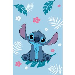   Disney Lilo és Stitch, A csillagkutya Blue polár takaró 100x150cm