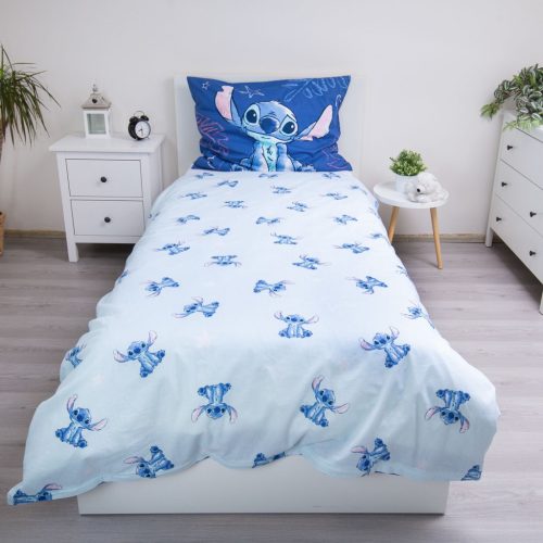 Disney Lilo és Stitch, A csillagkutya Aloha Blue ágyneműhuzat 140×200cm, 70×90 cm