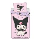 Hello Kitty Kuromi Be Yourself ágyneműhuzat 140×200cm, 70×90 cm