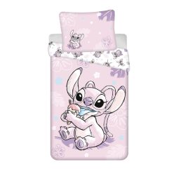   Disney Lilo és Stitch, A csillagkutya Ice Cream ágyneműhuzat 140×200cm, 70×90 cm