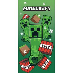   Minecraft TNT Creepers fürdőlepedő, strand törölköző 70x140cm (Fast Dry)