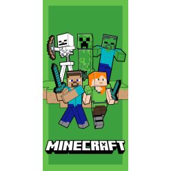   Minecraft Attack fürdőlepedő, strand törölköző 70x140cm (Fast Dry)