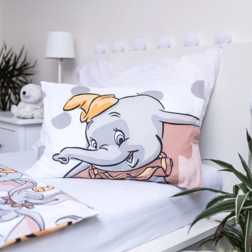 Disney Dumbo Dots gyerek, ovis ágyneműhuzat 100×135cm, 40×60 cm