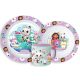 Gabi babaháza Kitty Magic étkészlet, micro műanyag szett bögrével 265 ml 