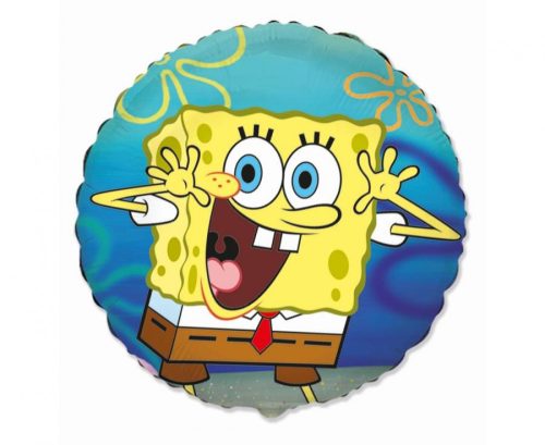 SpongyaBob Fun Face fólia lufi 46 cm