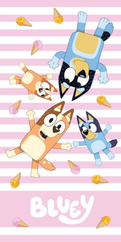 Bluey Ice Cream fürdőlepedő, strand törölköző 70x140 cm (Fast Dry)