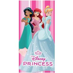   Disney Hercegnők Royal Charm fürdőlepedő, strand törölköző 70x140 cm (Fast Dry)