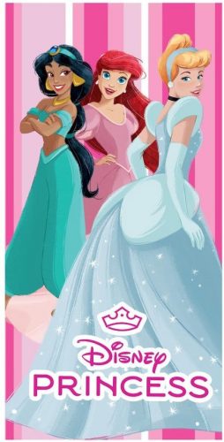 Disney Hercegnők Royal Charm fürdőlepedő, strand törölköző 70x140 cm (Fast Dry)