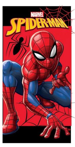 Pókember Power Pose fürdőlepedő, strand törölköző 70x140 cm (Fast Dry)