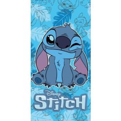   Disney Lilo és Stitch, A csillagkutya Sweet Wink fürdőlepedő, strand törölköző 70x140 cm (Fast Dry)