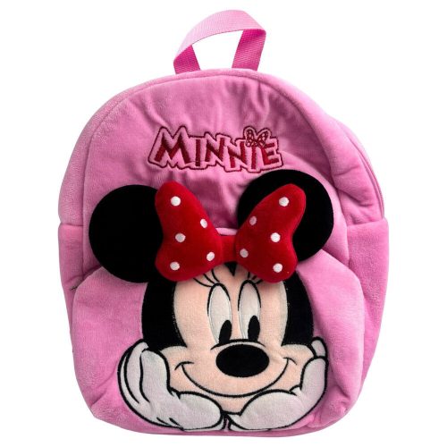 Disney Minnie Smile 3D plüss hátizsák, táska 30 cm