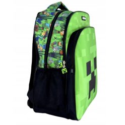 Minecraft Green Face iskolatáska, táska 40 cm