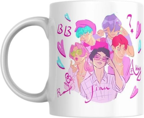 K-pop Démonvadászok Saja Boys porcelán bögre 315 ml (11 oz) Díszdobozban