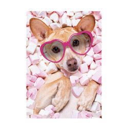 Kutyás Marshmallow A/4 gumis mappa