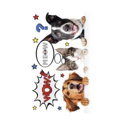 Állatos Furry Friends A/4 gumis mappa