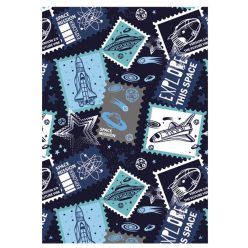 Űr Stamp A/4 gumis mappa