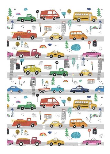 Jármű Road A/4 gumis mappa