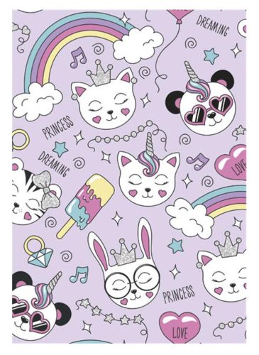 Állatos Dreaming A/4 gumis mappa