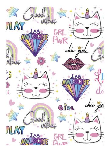 Cicás Chic Girl A/4 gumis mappa