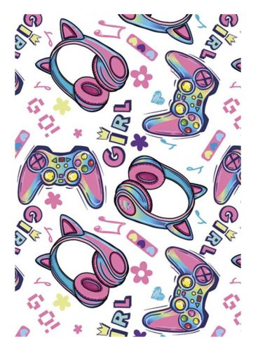Gamer Girl A/4 gumis mappa