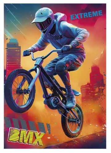 BMX Extreme A/4 gumis mappa