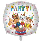 Mancs Őrjárat Dual Faced fólia lufi 46 cm