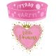 Hercegnő Little Princess micro prémium műanyag pohár 250 ml