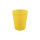 Sárga Yellow micro prémium műanyag pohár 250 ml