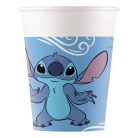Disney Lilo és Stitch, A csillagkutya Angel papír pohár 8 db-os 200 ml FSC