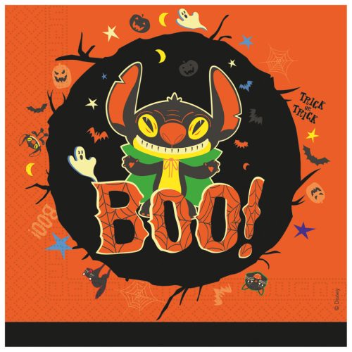 Disney Lilo és Stitch, A csillagkutya Halloween szalvéta 20 db-os 33x33 cm FSC