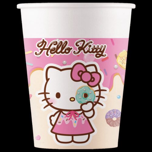 Hello Kitty Kuromi papír pohár 8 db-os 200 ml