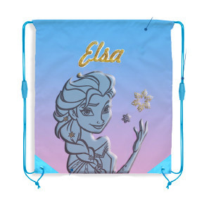 Disney Jégvarázs Elsa sporttáska, tornazsák 37 cm