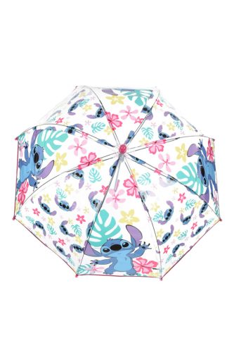 Disney Lilo és Stitch, A csillagkutya Island gyerek átlátszó esernyő Ø72 cm