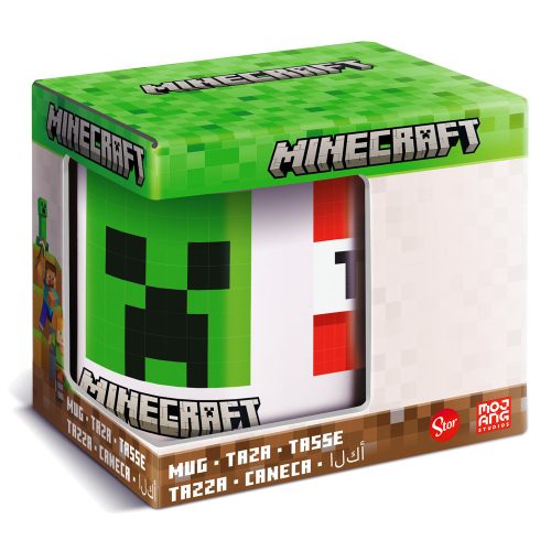 Minecraft Adaptation porcelán bögre 325 ml (11 oz) Díszdobozban