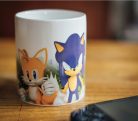 Sonic a sündisznó Power Trio porcelán bögre 325 ml (11 oz) Díszdobozban