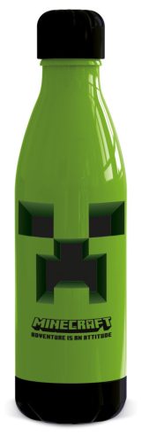 Minecraft Attitude műanyag kulacs csavaros kupakkal 660 ml