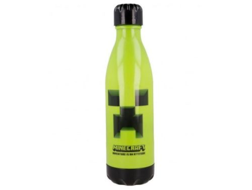 Minecraft Attitude műanyag kulacs csavaros kupakkal 660 ml