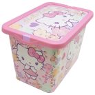 Hello Kitty Pastel műanyag tároló doboz 7 L