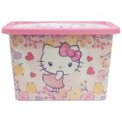 Hello Kitty Pastel műanyag tároló doboz 7 L