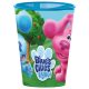 Azúrkék nyomok Play műanyag pohár 260 ml